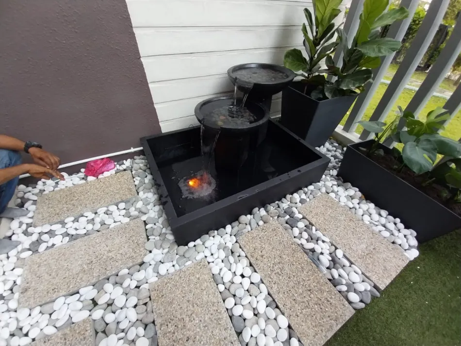 Gambar rujukan konsep taman minimalis