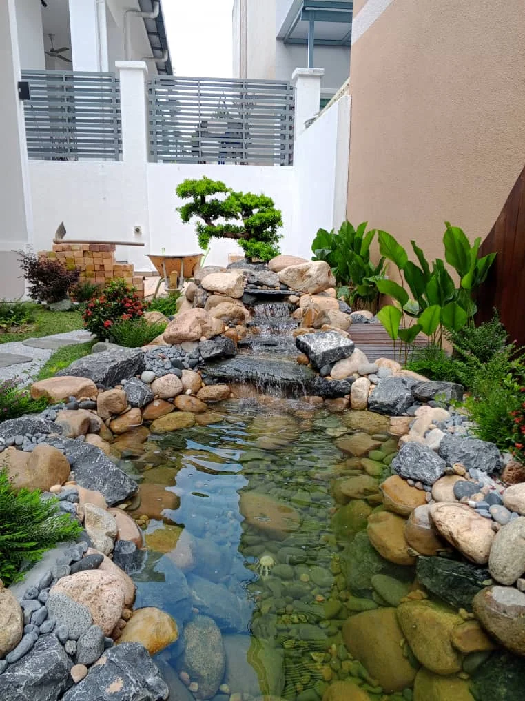 Gambar rujukan konsep taman Jepun